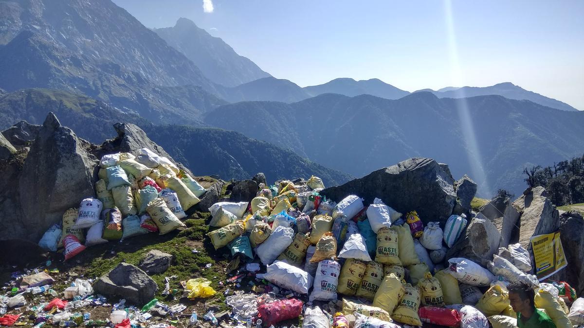 Himalayas and garbage