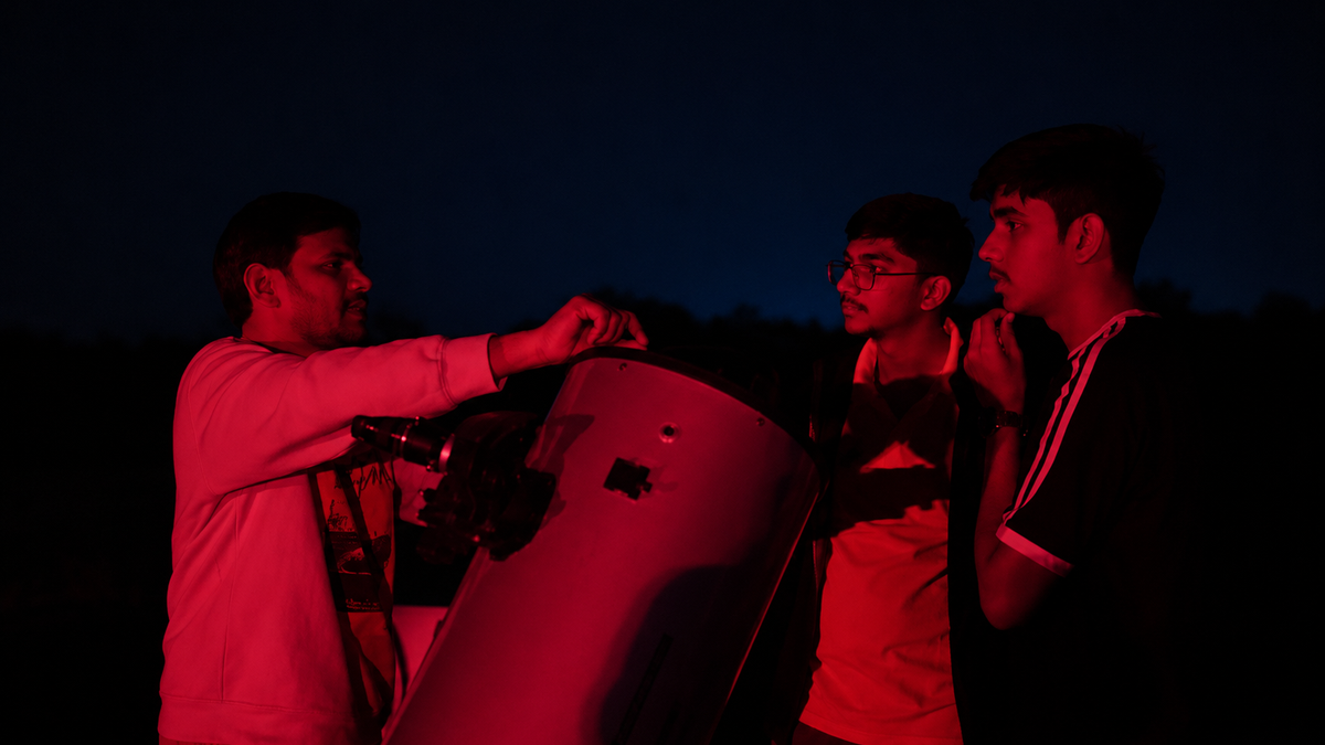star gazing